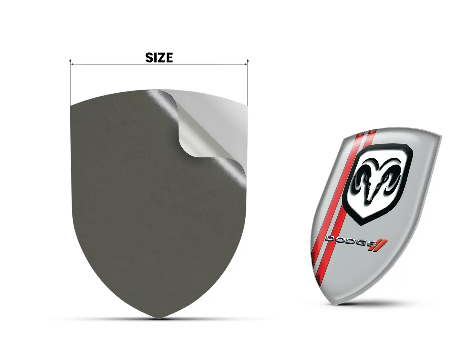 Dodge Logosticker Business Limitiert Hochwertig Pro